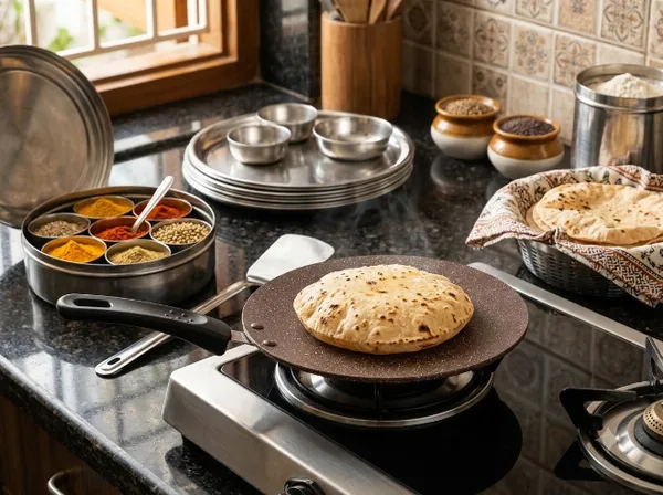 TREEKON_MINI/SMALL/BABY_ROTI,_CONCAVE_TAWA