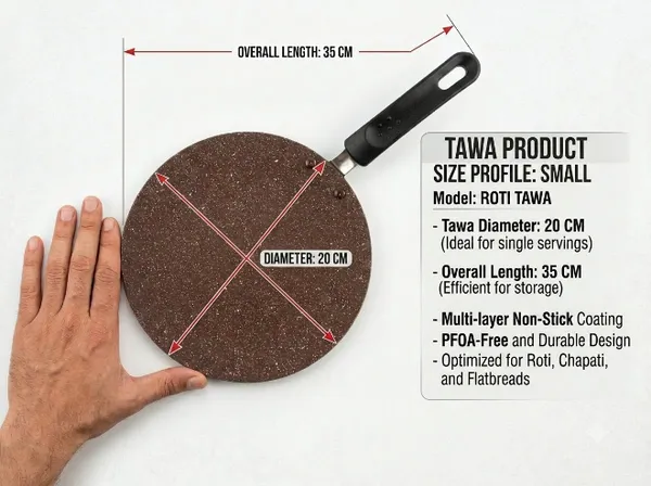 TREEKON_MINI/SMALL/BABY_ROTI,_CONCAVE_TAWA