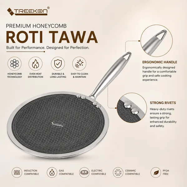 Treekon_triply_honey_comb_non-stick_roti_tawa