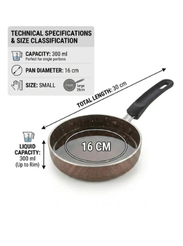 TREEKON_MINI/BABY/SMALL_FRY_PAN_16_CM_(300ML)