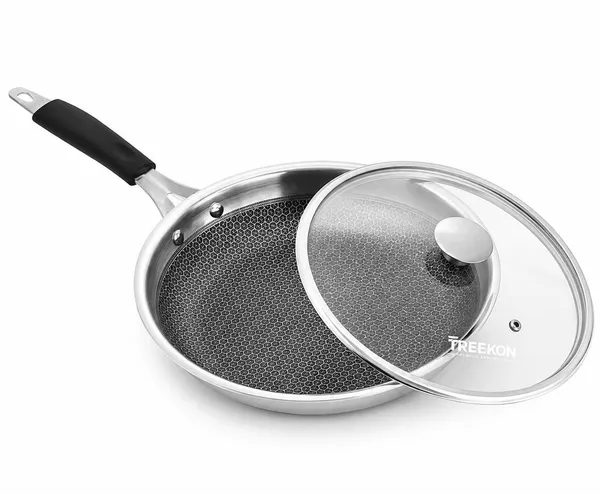 TREEKON_TRIPLY_HONEY_COMB_NON-STICK_FRY_PAN_