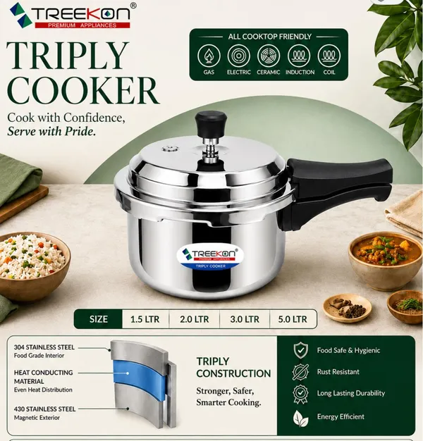 TREEKON_TRIPLY_OUTER_LID_PRESSURE_COOKER_