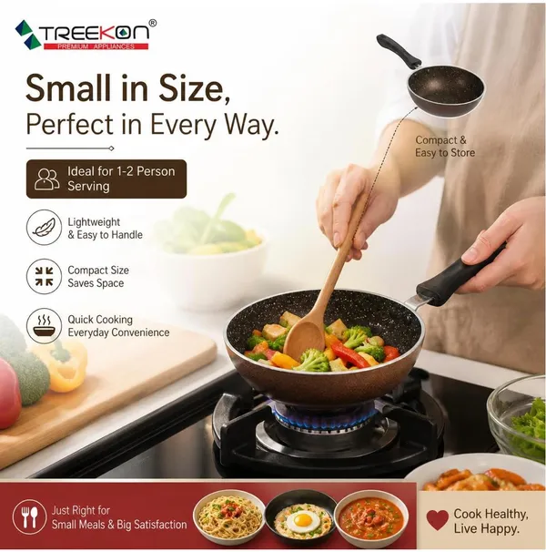 TREEKON_MINI/SMALL/BABY_WOK_16CM_(400ML)