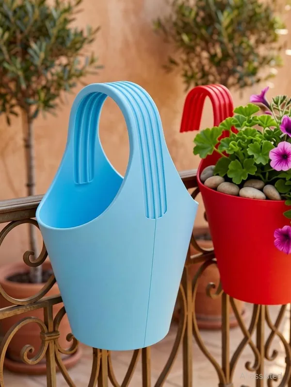 Vealcia__Hanging_Flower_Pots_Pack_Of_2_Indoor_Outdoor_Balcony_Planters_Plant_Container_Set_(Pack_Of_2,_Plastic)