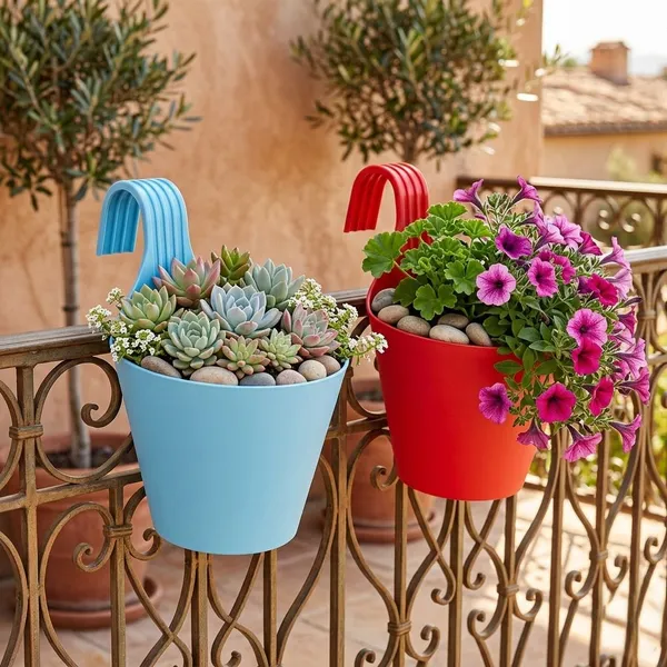 Vealcia__Hanging_Flower_Pots_Pack_Of_2_Indoor_Outdoor_Balcony_Planters_Plant_Container_Set_(Pack_Of_2,_Plastic)