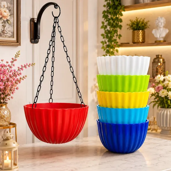 Hanging_Flower_Pot_Plant_Container_Set_(Pack_Of_5,_Plastic)