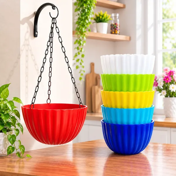 Hanging_Flower_pot_Multicolor_Plant_Container_Set_(Pack_of_5,_Plastic)