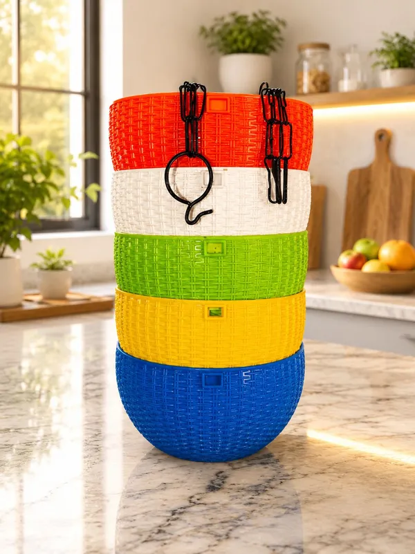 Pack_Of_5,_Hanging_Plastic_Flower_Pot_Plant_Container_Set_(Pack_Of_5,_Plastic)
