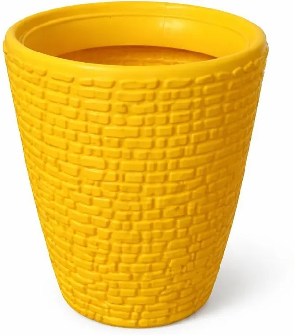 Decorative_Plastic_Flower_Pots_pack_of_1_Plant_Container_Set_(Plastic)