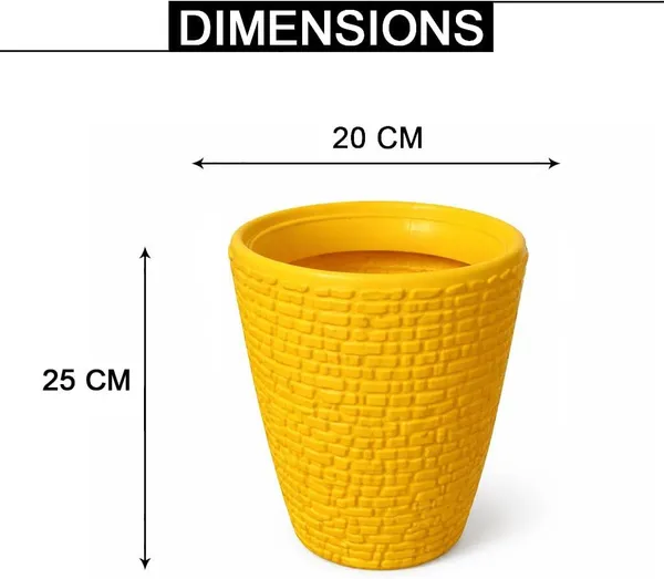 Decorative_Plastic_Flower_Pots_pack_of_1_Plant_Container_Set_(Plastic)