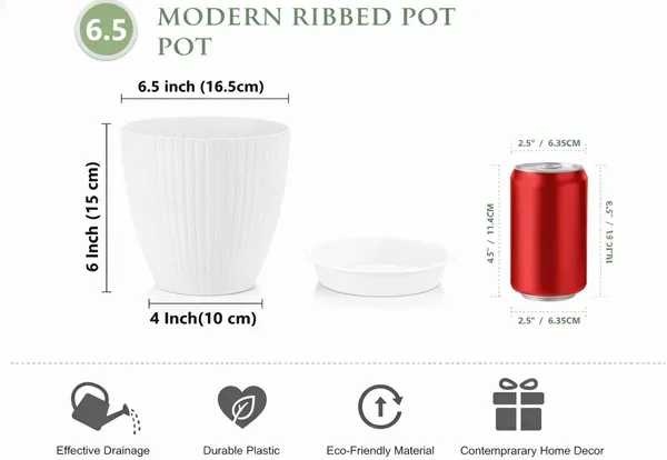 Premium_Quality_Flower_Pot_For_Home_Decoration_With_Draning_Hall_Plastic_Plant_Container_Set_(Pack_Of_5,_Plastic)