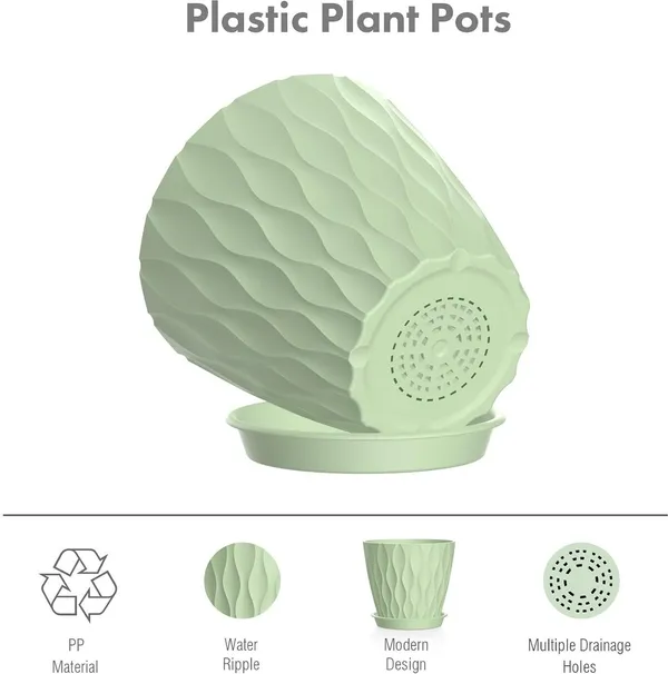 Garden_Premium_Plastic_Planters_Set_Plant_Container_Set_Plant_Container_Set_(Pack_Of_5,_Plastic)