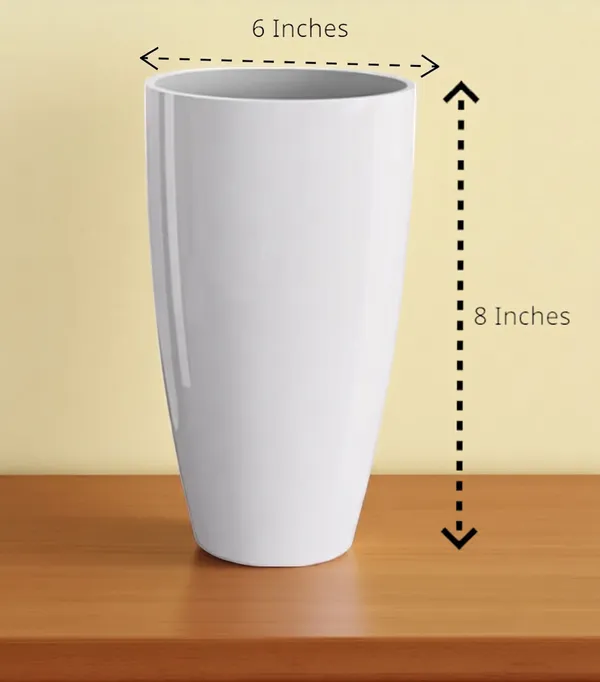 Plastic_Tower_Pot_8.5_inch_Flower_Pots_for_Home_Office_Garden_Balcony_Plant_Container_Set_(Pack_of_2,_Plastic)