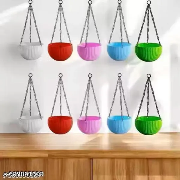 Pack_Of_5_Hanging_Pot_Multicolor_Pack_Of_5with_Metal_Chain