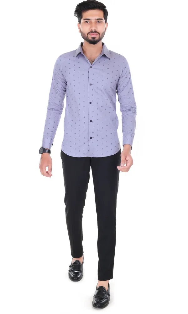 Tashreh_Men_Printed_Casual_Purple_Shirt