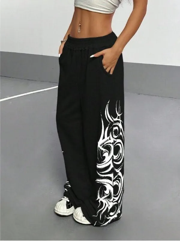 tashreh_Printed_Women_Black_Track_Pants_()
