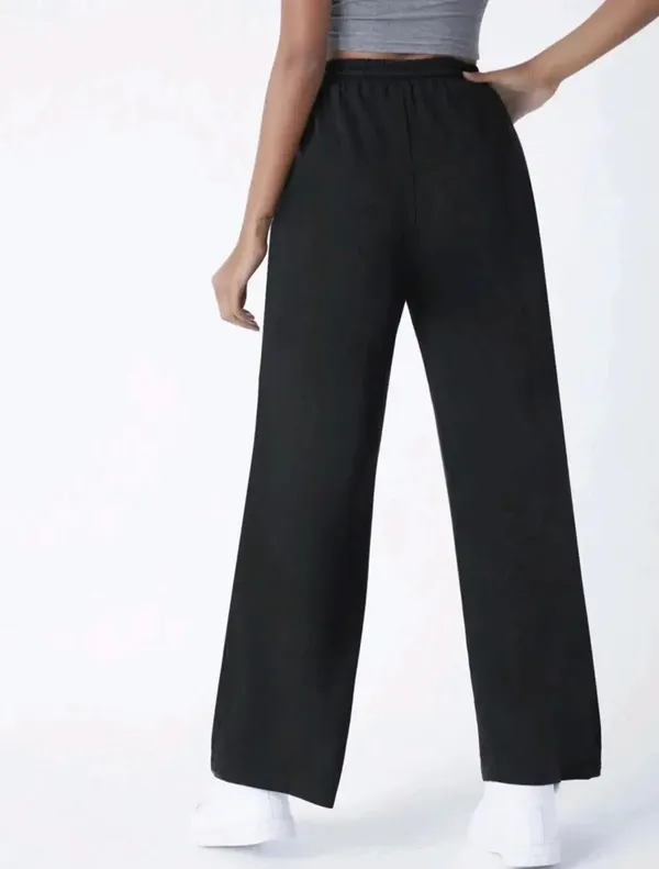 Tashreh_Solid_Women_Black_Track_Pants