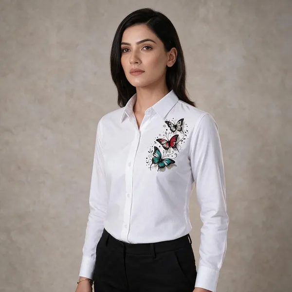 Tashreh_Women_Embroidered_Casual_White_Shirt