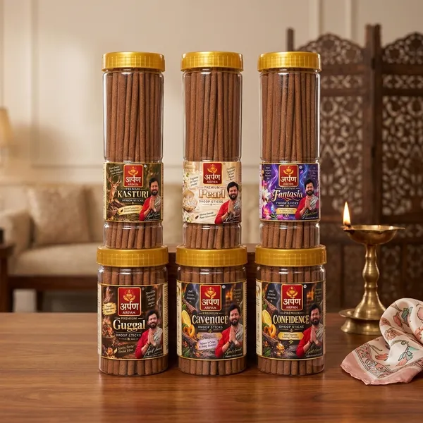 Arpan_Premium_Confidence_,_Lavender_,_fantasia_,_pearl_,_kasturi_,_And_guggal_Dhoop_Sticks