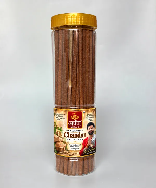 Arpan_Premium_Rajnigandha_,_chandan_sandalwood_,_memory_and_rose_Dhoop_Sticks