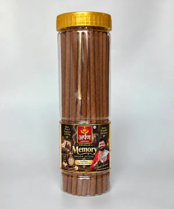 Arpan_Premium_Rajnigandha_,_chandan_sandalwood_,_memory_and_rose_Dhoop_Sticks