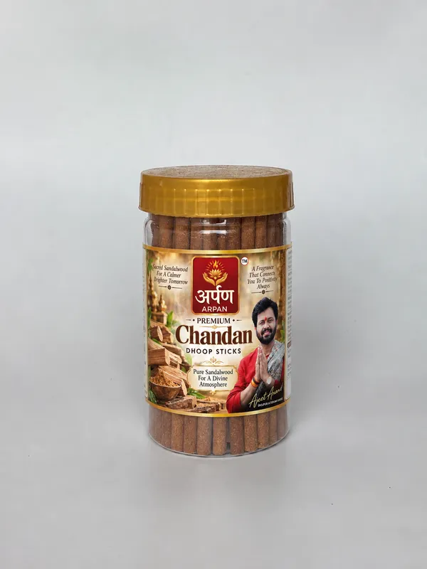 Arpan_Chandan_Sandalwood_,_rajinigandha_and_rose_Dhoop_Sticks