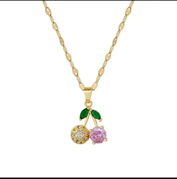 Gold_Alloy_Pendant_Necklace_Set_For_Women