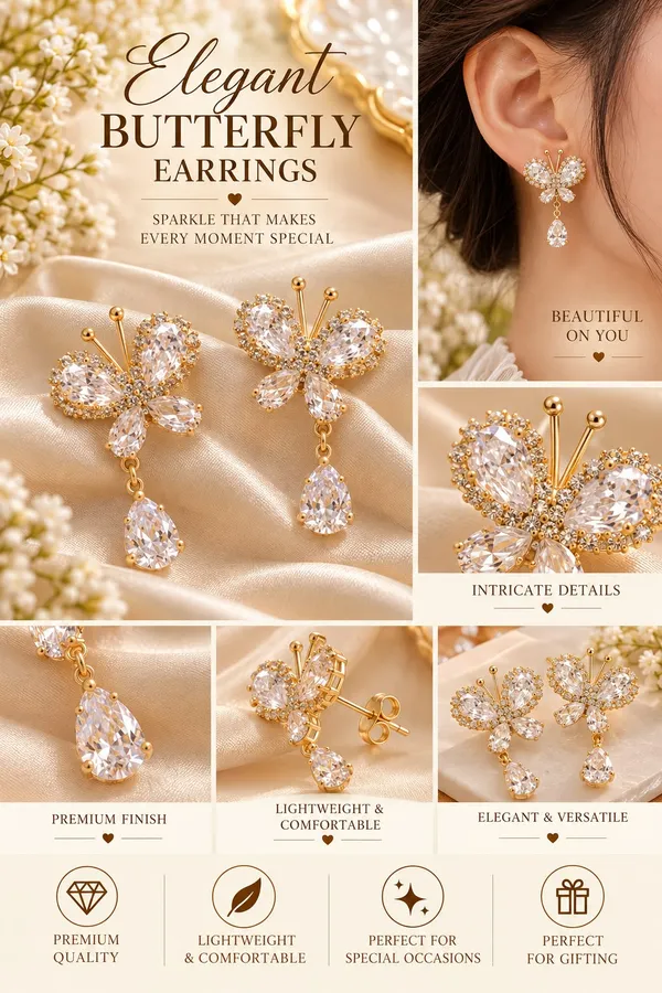 Elegant_Butterfly_Crystal_Drop_Earrings_For_Women_Gold_Tone_Butterfly_Design_With_Sparkling_Stones_Statement_Party_Festive_Fashion_Jewellery