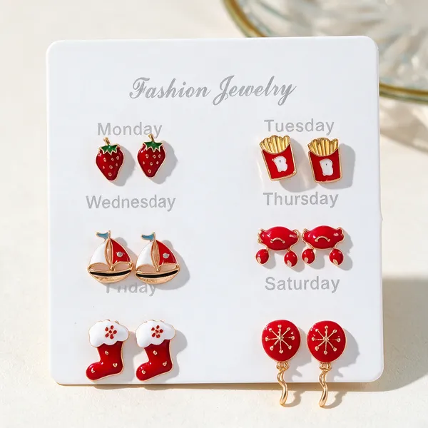 Red_Alloy_Earrings_For_Women