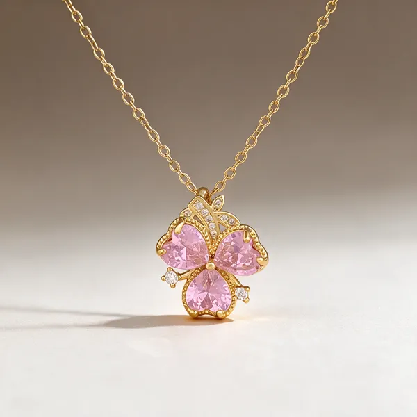 Gold_Alloy_Pendant_Necklace_For_Women