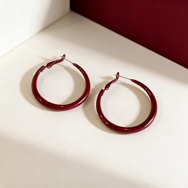 Red_Alloy_Earrings_For_Women_Pack_Of_2