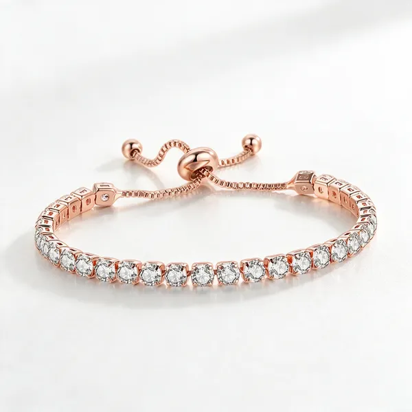 Gold__And_White_Alloy_Bracelet_For_Women