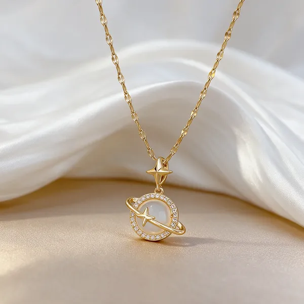 Gold_Alloy_Pendant_Necklace_Set_For_Women