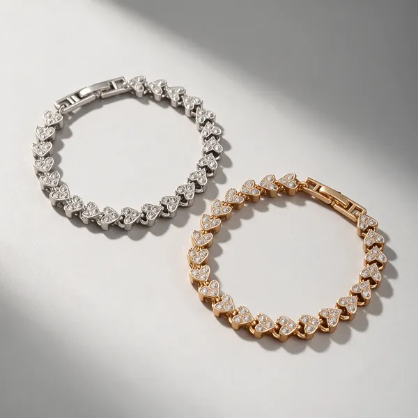 Gold_And_Silver_Alloy_Bracelet_For_Women