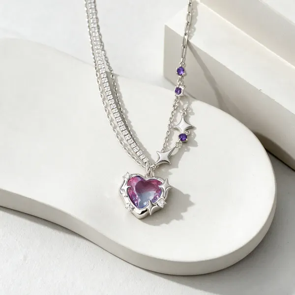Silver_Alloy_Pendant_Necklace_Set_For_Women