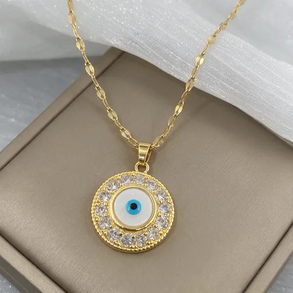 Gold_Alloy_Pendant_Necklace_Set_For_Women
