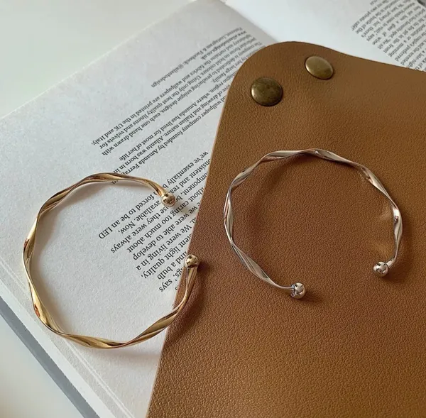 Gold__And_Silver_Alloy_Bracelet_For_Women