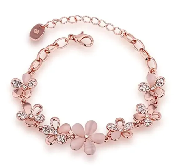 Pink_Alloy_Bracelet_For_Women