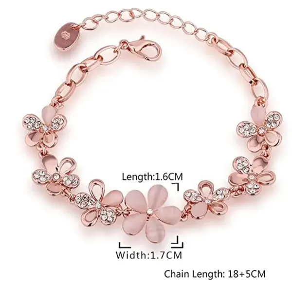 Pink_Alloy_Bracelet_For_Women