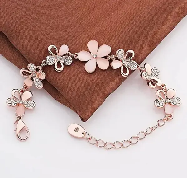 Pink_Alloy_Bracelet_For_Women