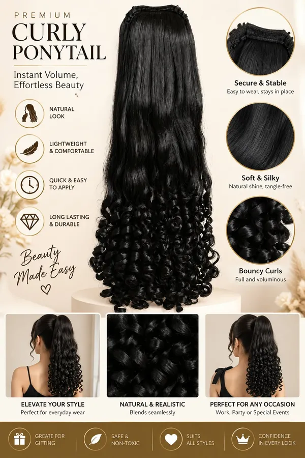 Long_Black_Wavy_Curly_Hair_Extension_For_Women_Clip_In_Hairpiece_With_Voluminous_Loose_Waves_And_Defined_Curls_Natural_Looking_Stylish_Hair_Extension_For_Party_Wedding_And_Daily_Use