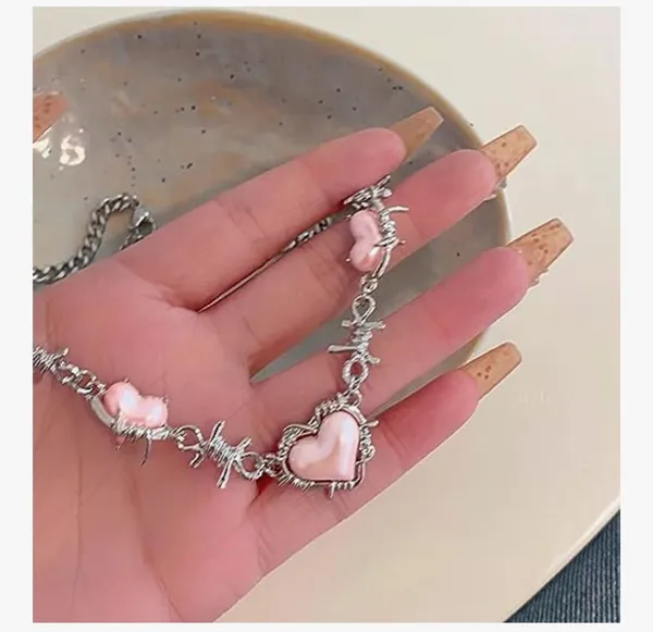Silver_Alloy_Pendant_Necklace_Set_For_Women