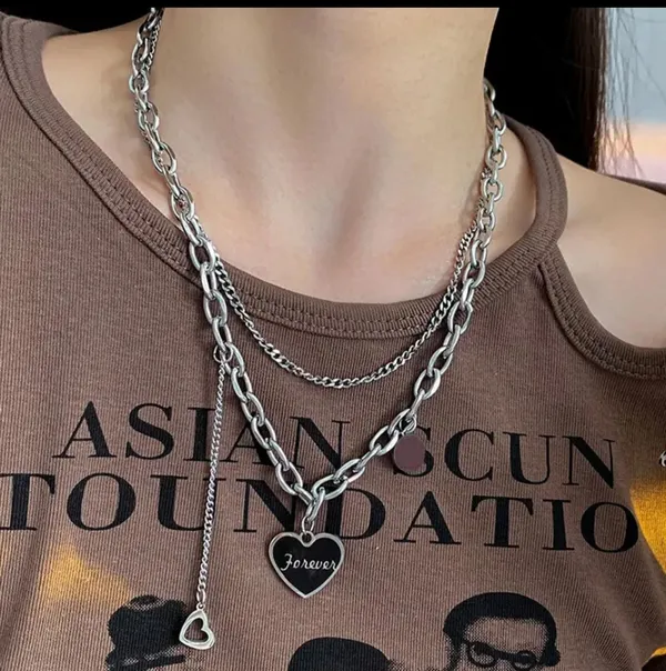 Forever_Heart_Layered_Chain_Necklace