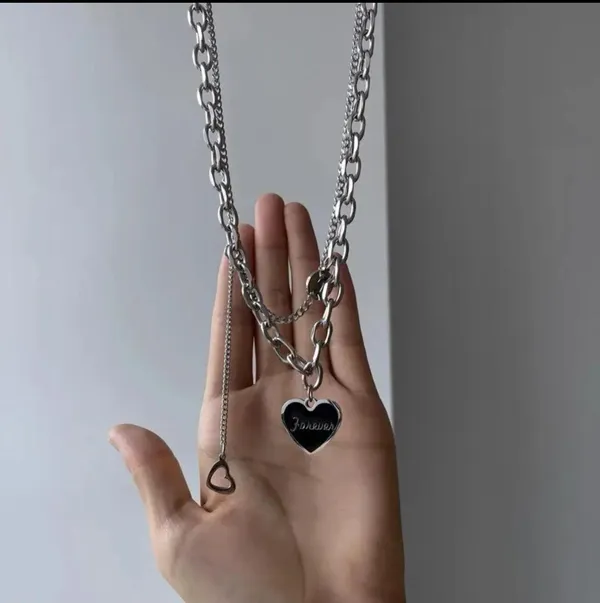 Forever_Heart_Layered_Chain_Necklace