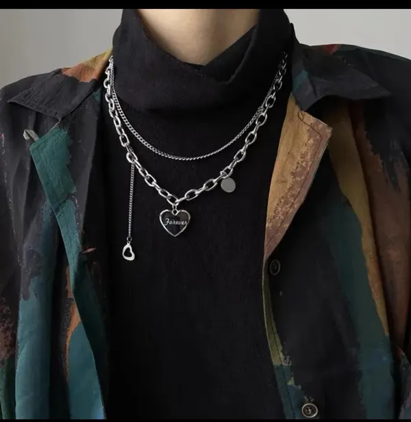 Forever_Heart_Layered_Chain_Necklace