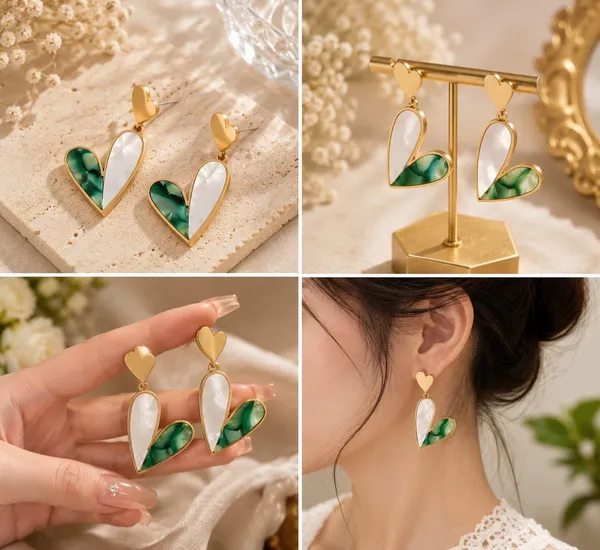 Elegant_Green_Marble_Heart_Drop_Earrings_For_Women_Gold_Tone_Mother_Of_Pearl_Statement_Jewellery_For_Party_Wedding_Festive_And_Everyday_Wear