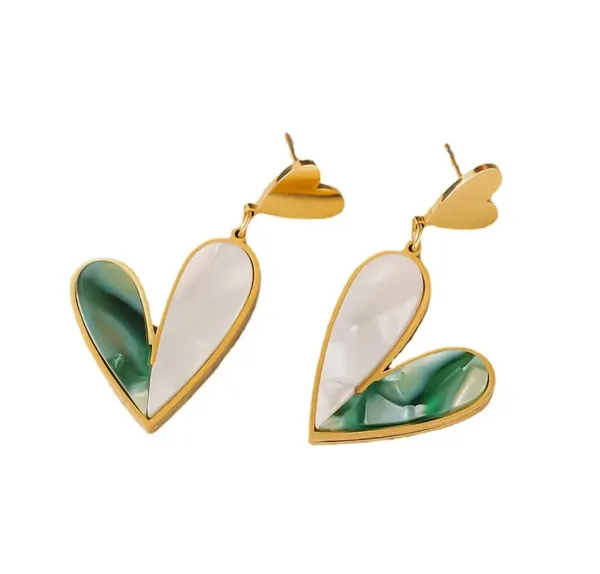 Elegant_Green_Marble_Heart_Drop_Earrings_For_Women_Gold_Tone_Mother_Of_Pearl_Statement_Jewellery_For_Party_Wedding_Festive_And_Everyday_Wear