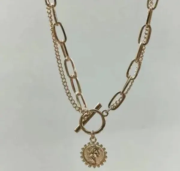 Gold_Alloy_Pendant_Necklace_Set_For_Women