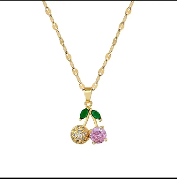 Gold_Alloy_Pendant_Necklace_Set_For_Women
