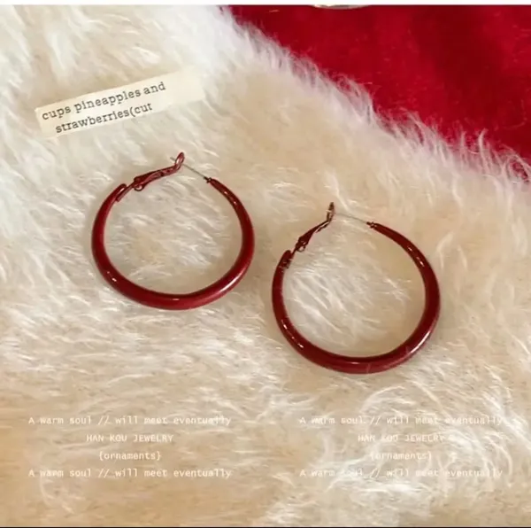 Red_Alloy_Earrings_For_Women_Pack_Of_2